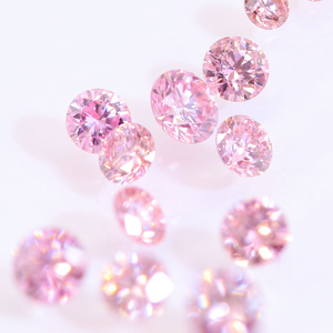 ピンクダイヤモンドメレ 天然ピンクダイヤモンド メレ 約0.005ct(1mm) Fancy Intense Pink
